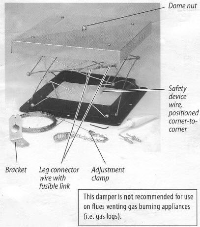 How to Install a Lock-Top Chimney Damper