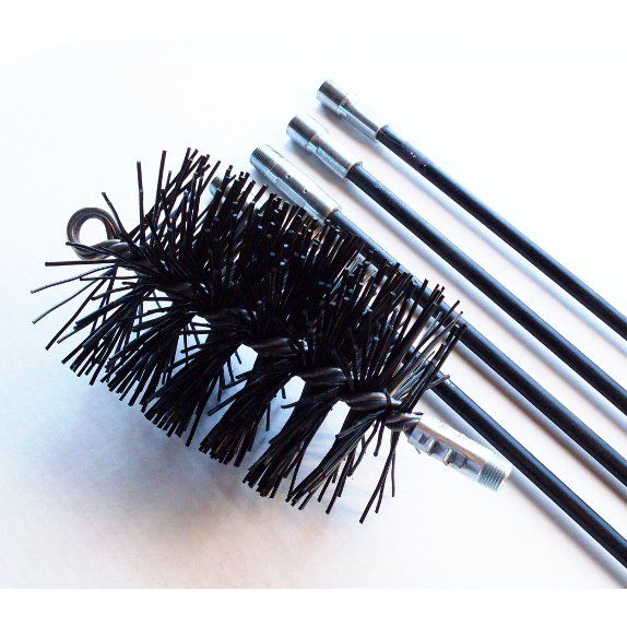 Chimney Brush & Rods Cleaning Basics About Cleaning the Chimney