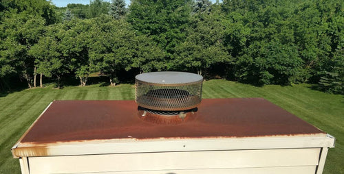 Should This Chimney Chase Cover Be Replaced?