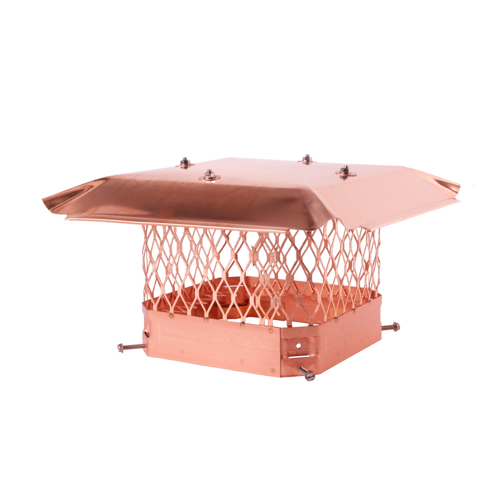 HY-C Pre Assembled Single Flue Copper Chimney Cap