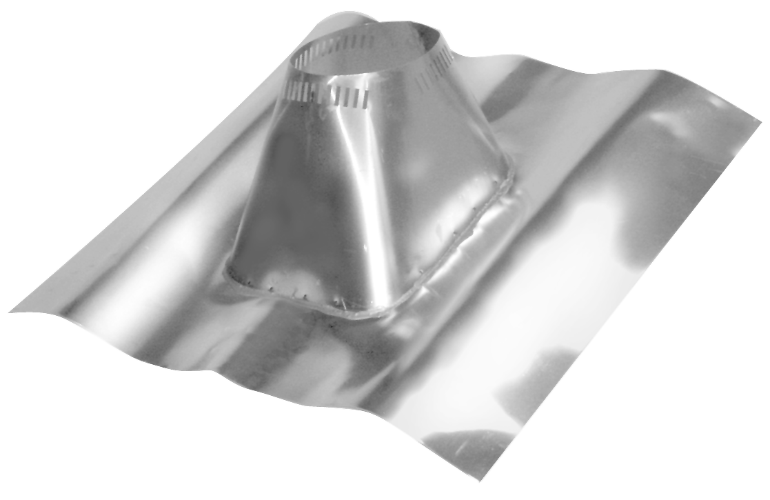 Selkirk SuperPro / ShelterPro 8" Dead Soft Aluminum Base Flashing - Clearance