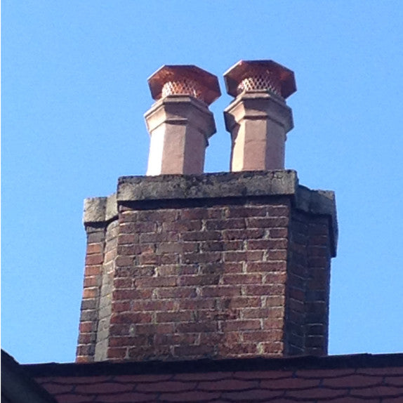 Copper Chimney Pot Cap