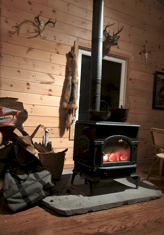 Friendly Fires Wood Stove Heat Shielding