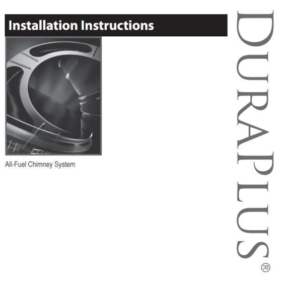 DuraPlus Class A Chimney Pipe Installation Instructions