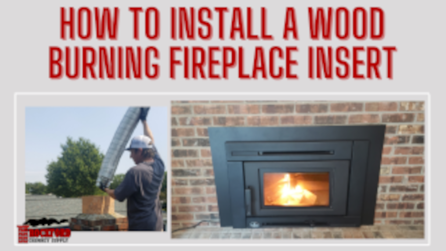 Installing a Wood Fireplace Insert Video