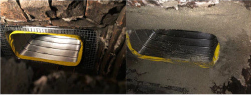 Parging Mesh Bottom Plate