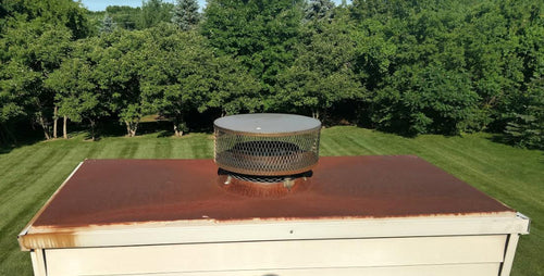 Should This Chimney Chase Cover Be Replaced?