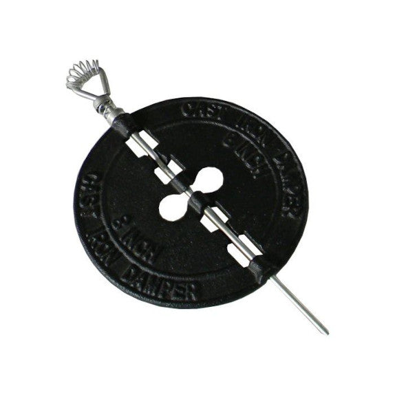 How to Install a Stove Pipe Damper Stove Pipe Damper Install Video