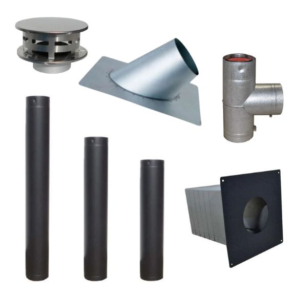 Rock-Vent Pellet Vent & B-Vent Chimney Pipe