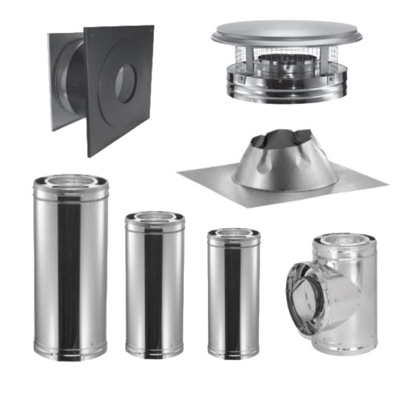 DuraVent Dura Plus Class A Chimney Pipe & Components 6" and 8