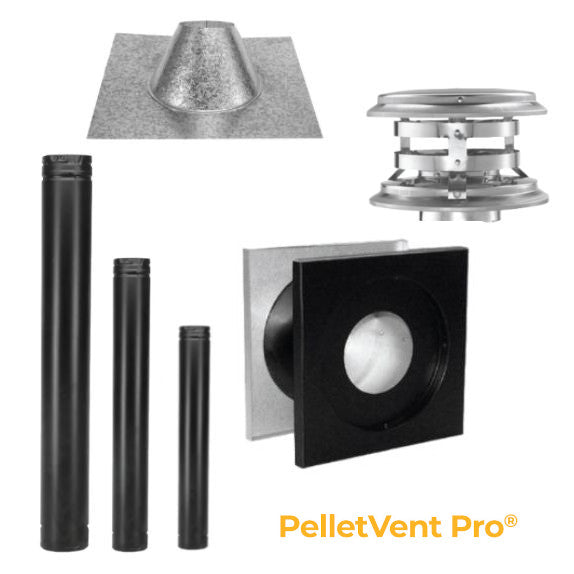 DuraVent Pellet Stove Pipe & Chimney Pipe | PelletVent Pro - Rockford ...