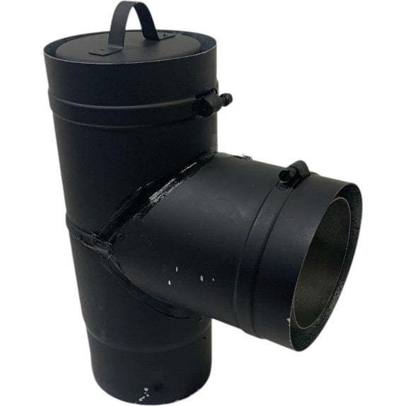 3" Pellet Standard Tee Black Outer - Clearance (030526-2)