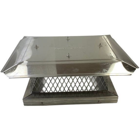 SS Bolt On Cap 13"x18" - Clearance (061026-1)
