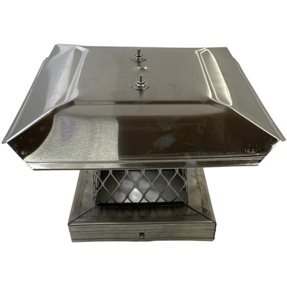 SS Bolt On Cap 8"x8" - Clearance (061026-2)
