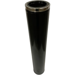 304L 6"x48" Chimney Liner Powder Coated Black (070126-10)