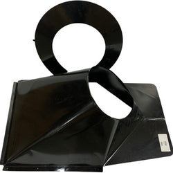 Flashing 8 in. 7/12 - 12/12 Pitch Black Powder Coated - Clearance (070126-3)