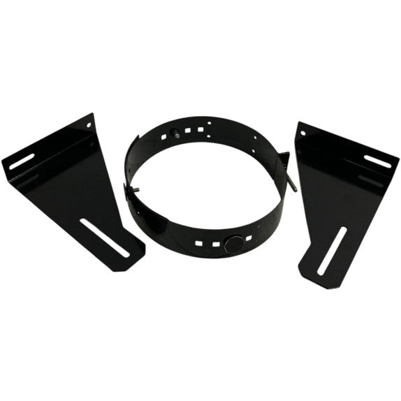 5" - 8" Standard Wall Support SS Black Powder Coated - Clearance (070126-5)