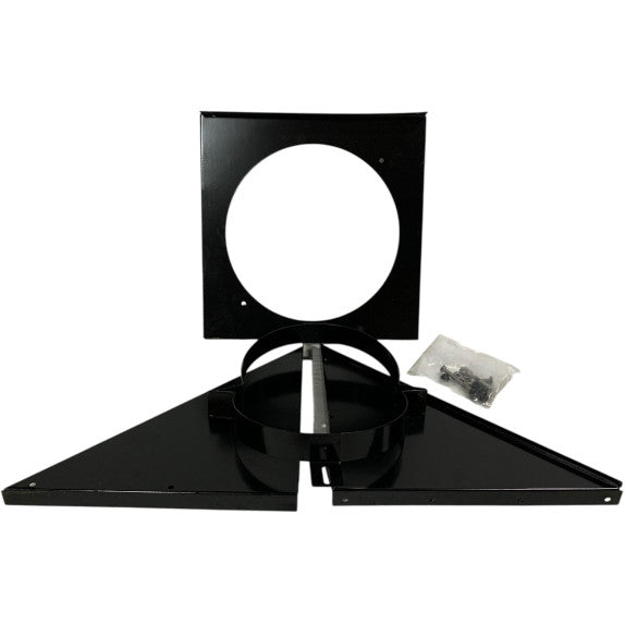 8" Tee Support Powder Coated Black - Clearance (070126-7)