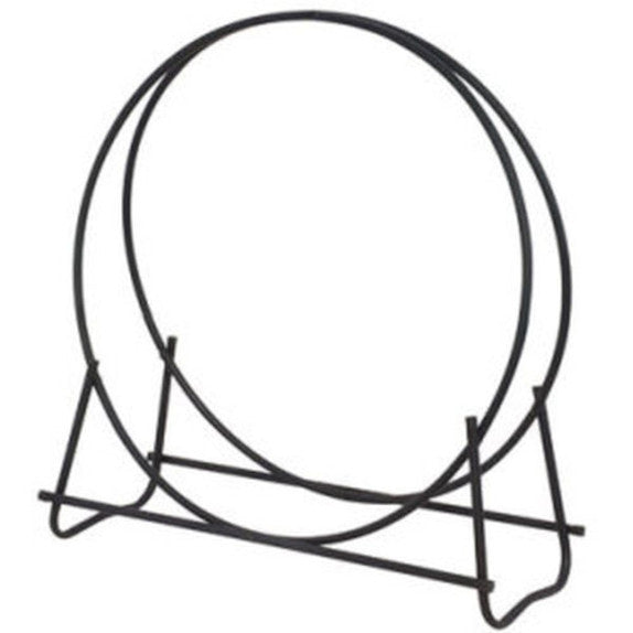Tubular Steel Wood Hoop Rack
