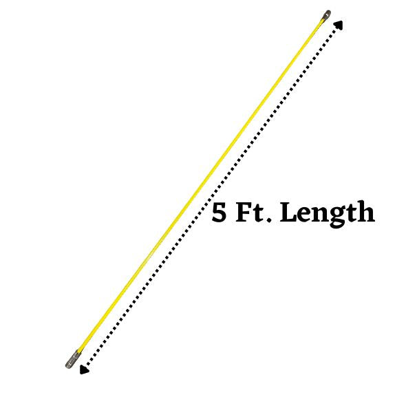 Cleaning Rod - 3/8 in. Thread 5 ft.