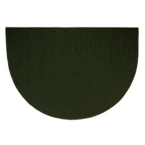 Dark Green Half Round