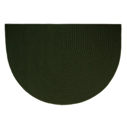Dark Green Half Round