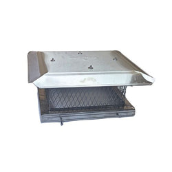 13 x 17 Bolt On Single Flue Chimney Cap - Clearance
