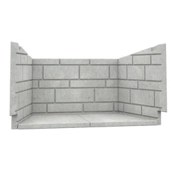 Classic Moulded Refractory Brick Panels