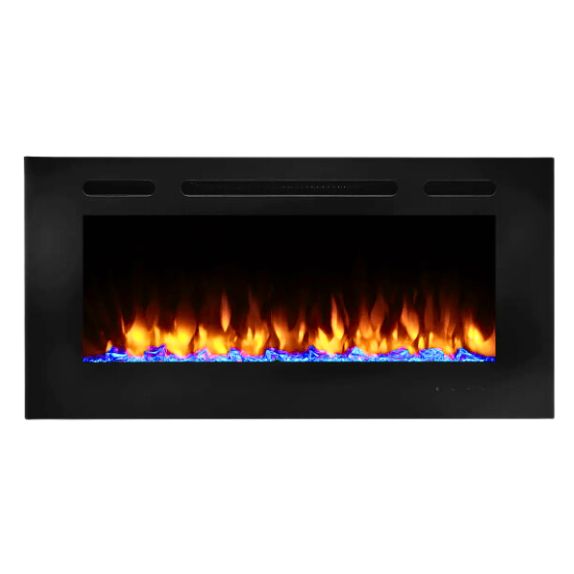 SimpliFire Allusion Wall Mounted Fireplace