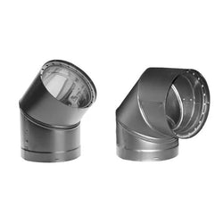 DuraVent DVL Double Wall Black Pipe Adjustable Elbows