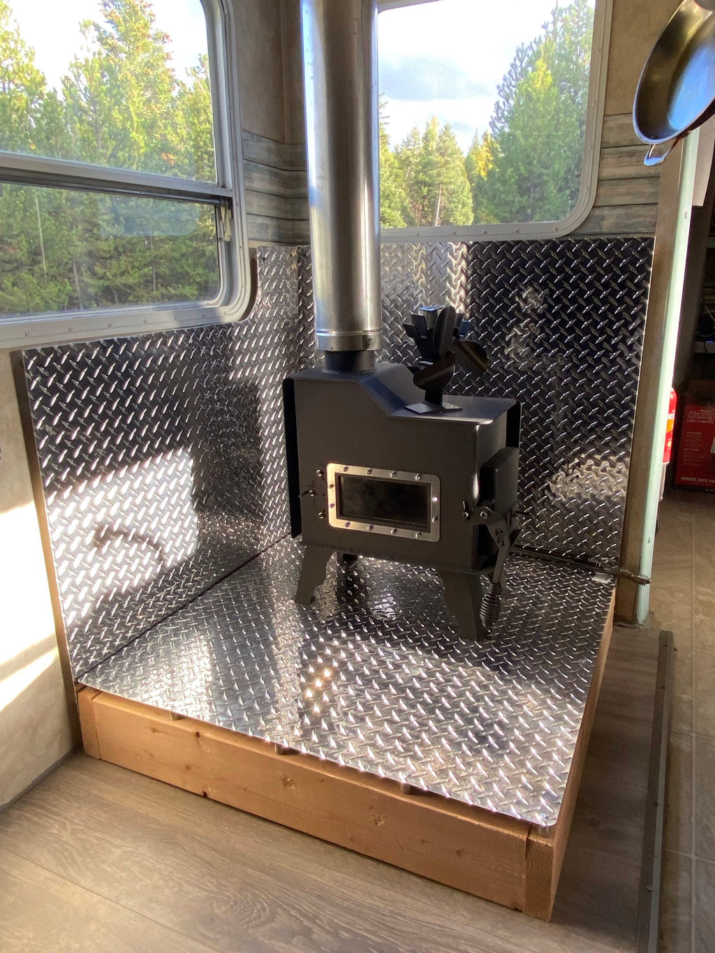 The Caboose Tiny Wood Stove