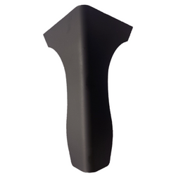 Queen Anne Large Black Steel Legs (FAFS9151)