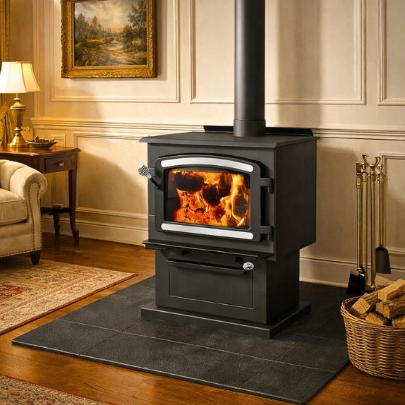 Drolet Heritage Wood Burning Stove - Rockford Chimney