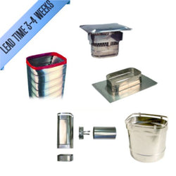 Rectangle Stainless Steel Flue Lining Kits