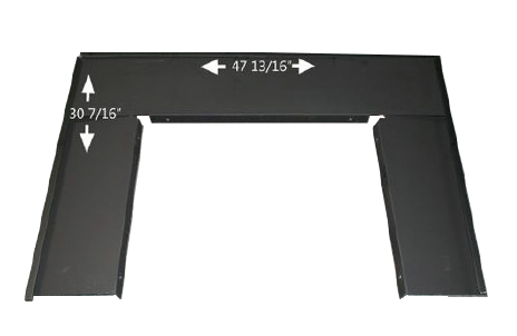 Standard Trim 49.5" Wide x 32" Height