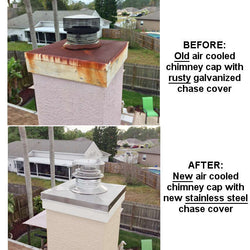 WeatherShield Chimney Cap - Air Cooled