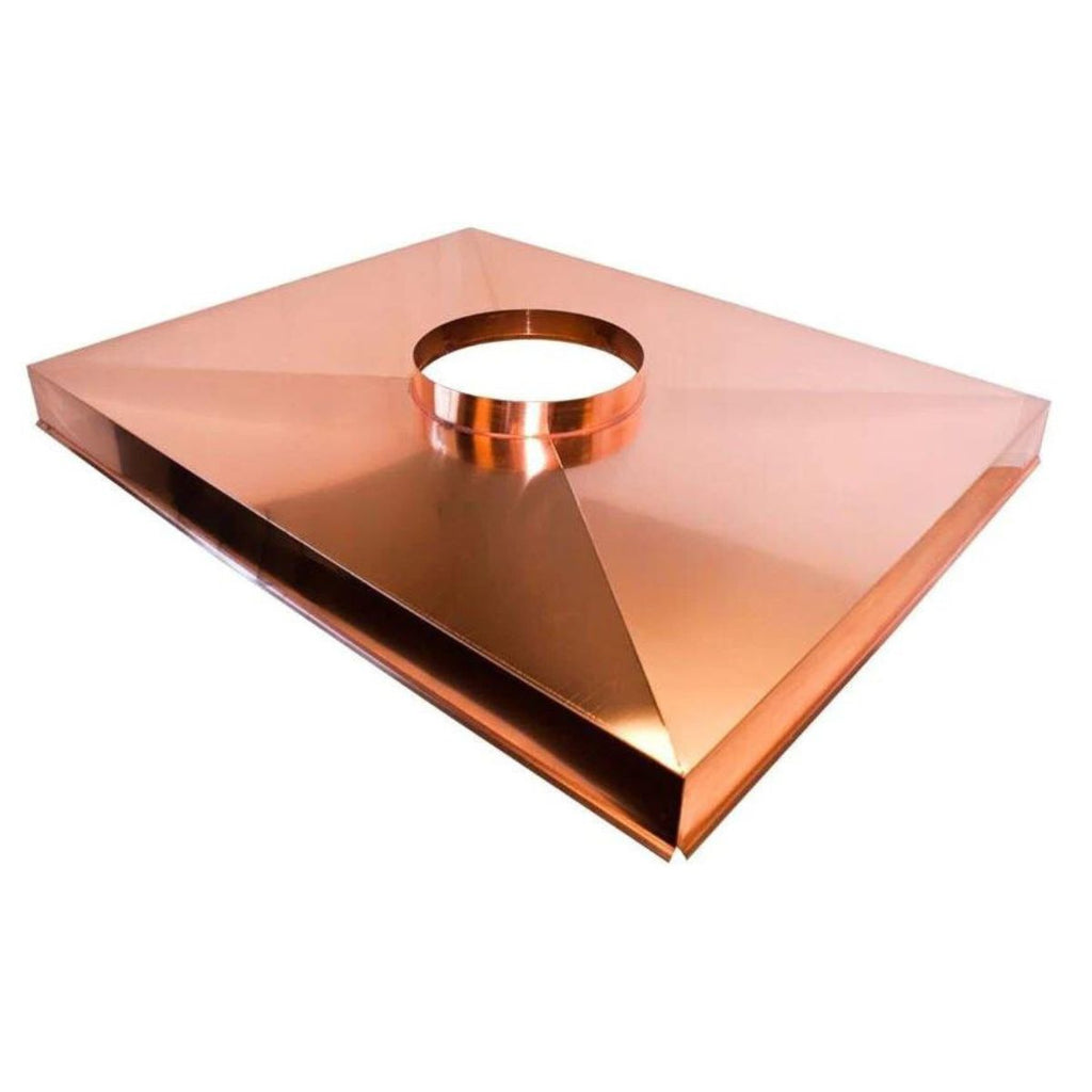Copper Chimney Chase Covers