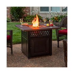 Endless Summer LP Gas Outdoor Fire Pit with DualHeat Technology