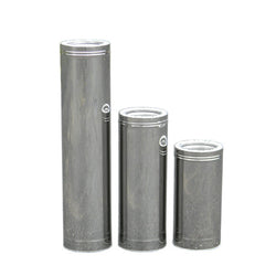 Rock-Vent Class A Chimney Pipe - 304L Inner/430 Outer 12 in. Lengths