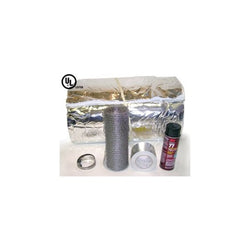 Chimney Liner Insulation Blanket Kit - 1/2 in. - 3 to 6 in. Dia. X 15 ft.