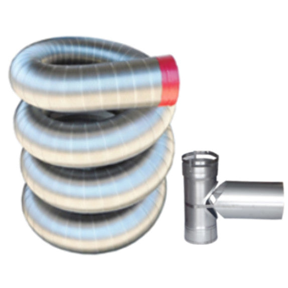 Rock-Vent Masonry Chimney Pipe Extension & Relining Kit