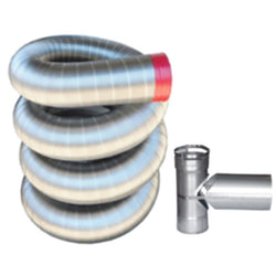 Rock-Vent Masonry Chimney Pipe Extension & Relining Kit
