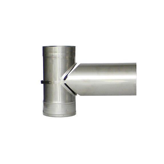 Premium Smooth Wall Chimney Liner Tee Connector