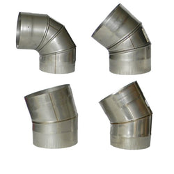 Premium Smooth Wall Chimney Liner Elbows