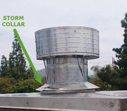 thumbnail image 2 of YuCo WeathrShield Stainless Steel Air-Cooled Chimney Cap - Fits 8, 9, Or 10 Inch Flues 2 of 5