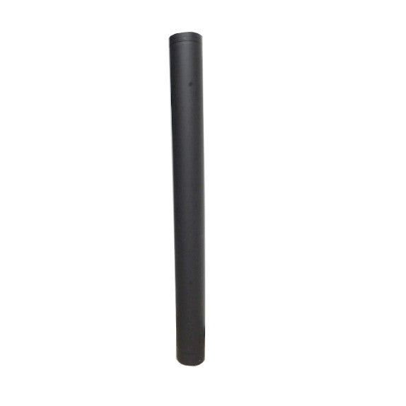 4" x 48" Rock-Vent Pellet Vent Pipe Black Dented - Clearance