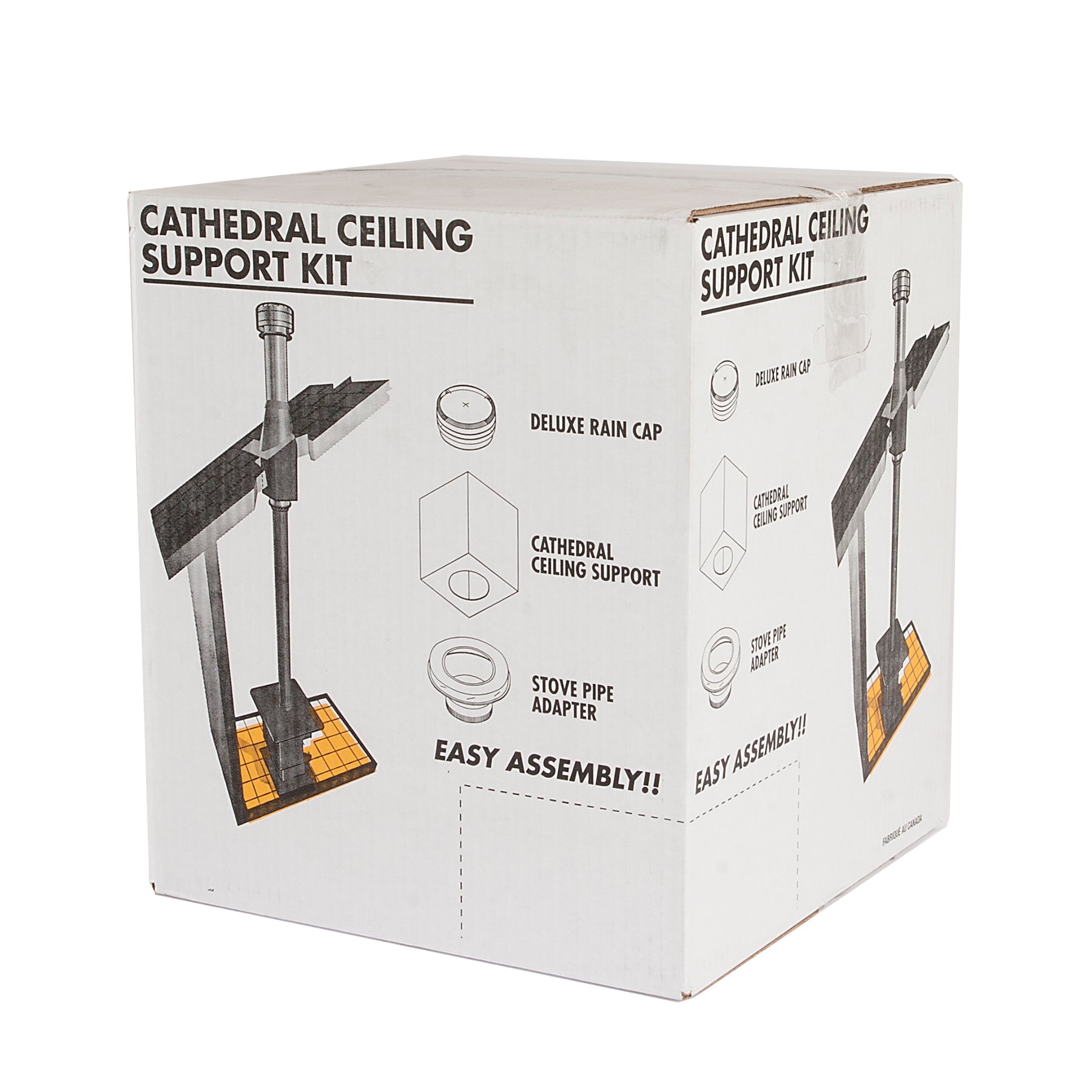 Selkirk Cathedral Ceiling Support Box Installation | Shelly Lighting