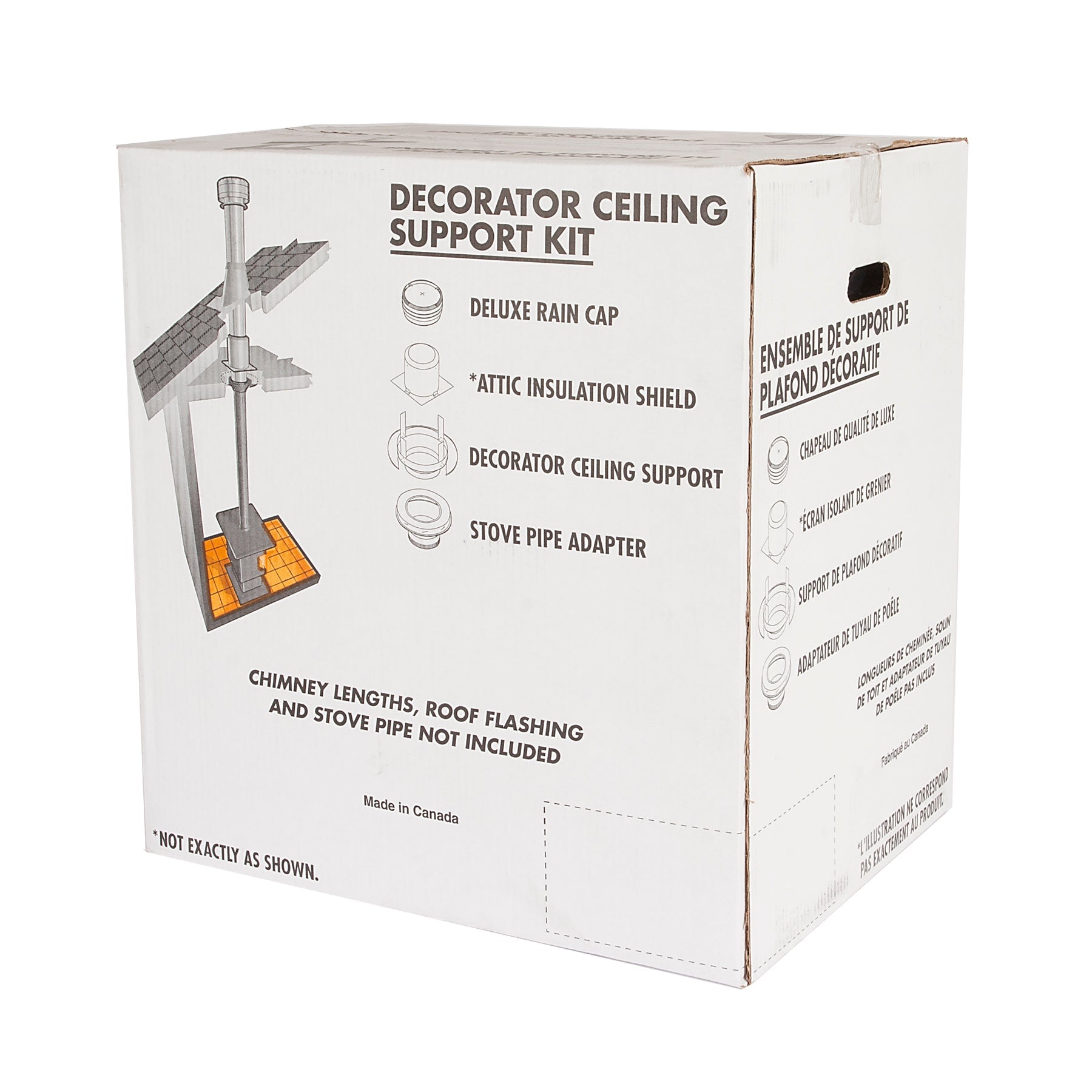 Selkirk Cathedral Ceiling Support Box Installation Shelly Lighting