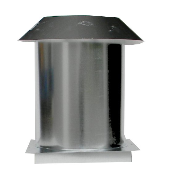 Rock-Vent Insulated Chimney Pipe Flat Ceiling Kit