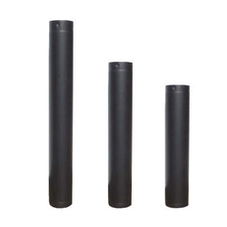 Rock-Vent Pellet Pipe - 304L Inner / Galvalume Outer Painted Black